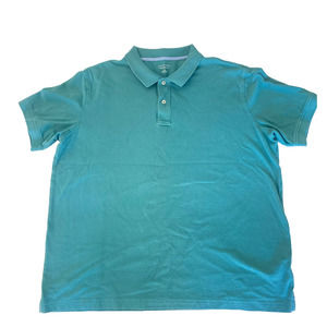 Lands' end Men's Traditional Fit Short Sleeve Polo Shirt Size XL